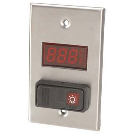 ALLPOINTS Thermometer , W/Light Switch 1381207